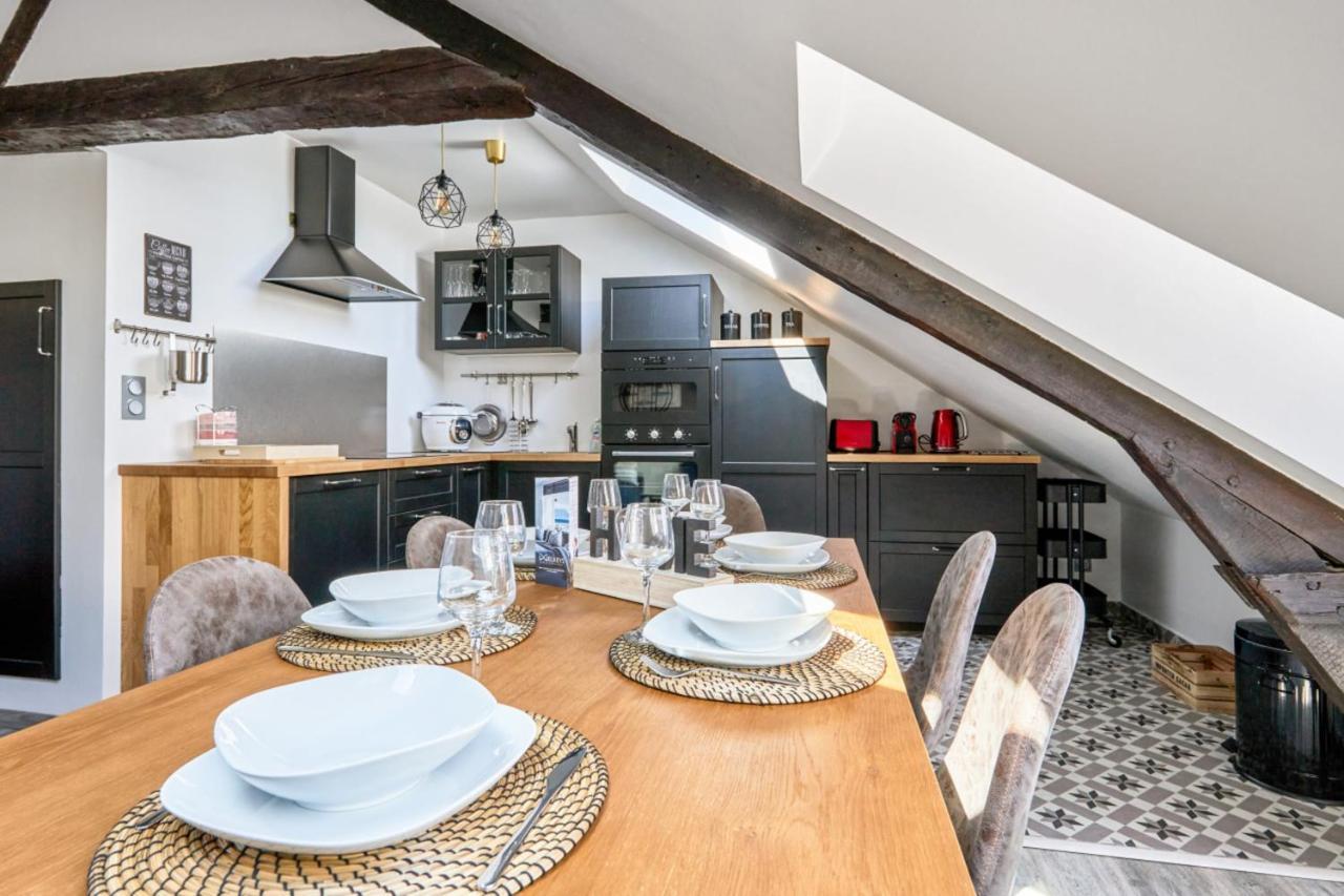 Appartement Lucarnes - 3 Etoiles - Welkeys 翁弗勒尔 外观 照片